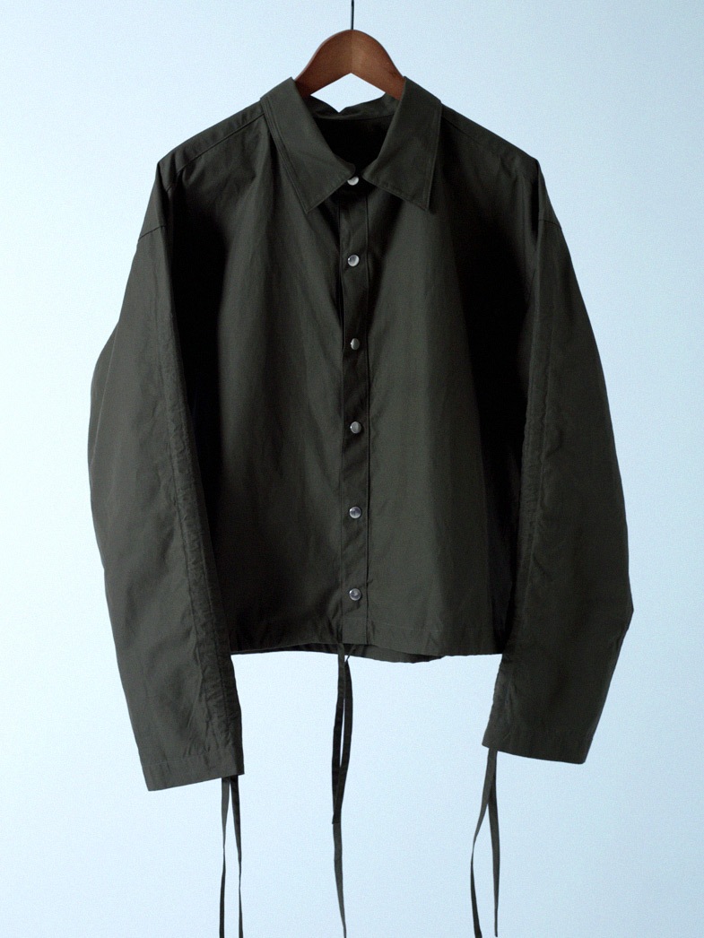 yaunn ֥륾󥿥  COTTON JACKET LIKE SHIRT KHAKI