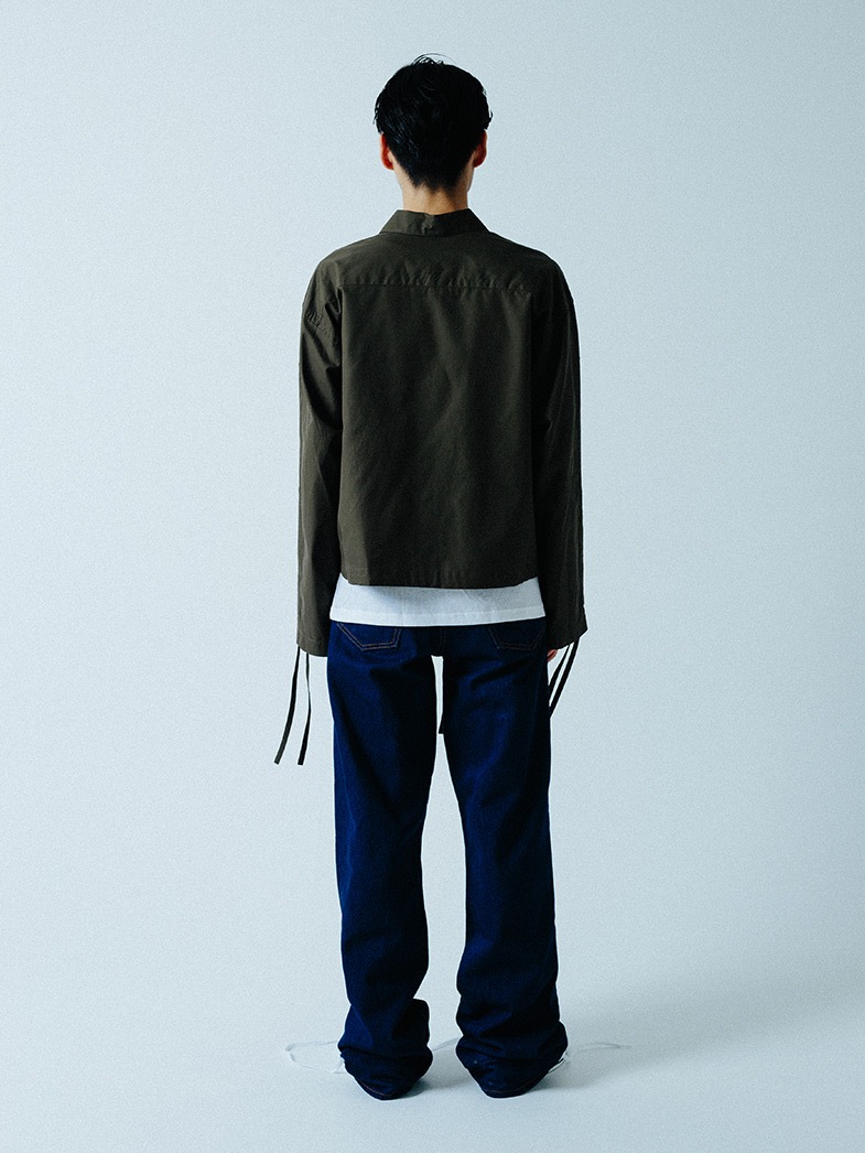 yaunn ֥륾󥿥  COTTON JACKET LIKE SHIRT KHAKI