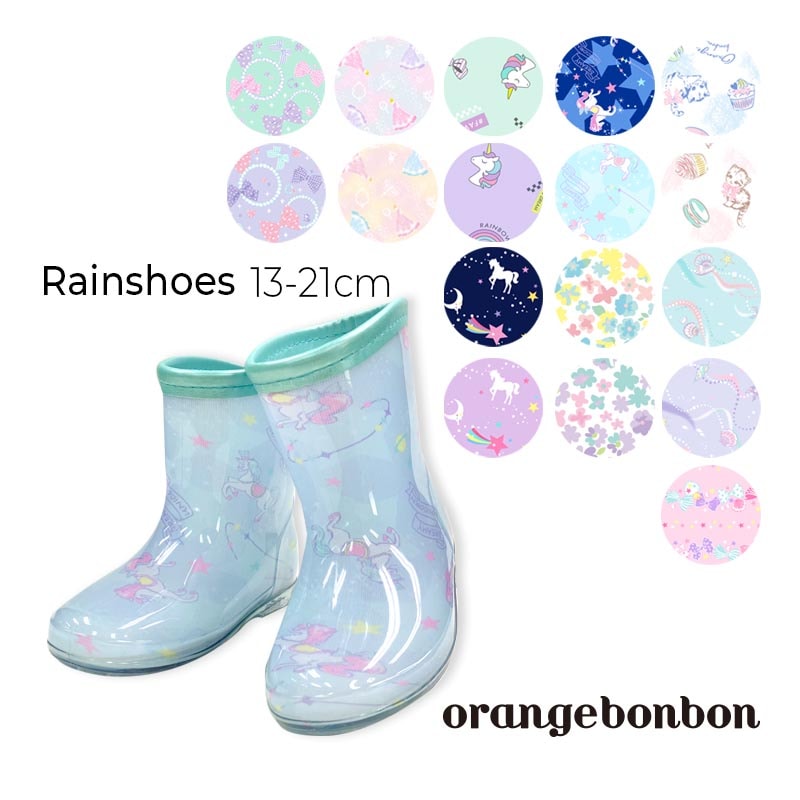 レインシューズ orangebonbon