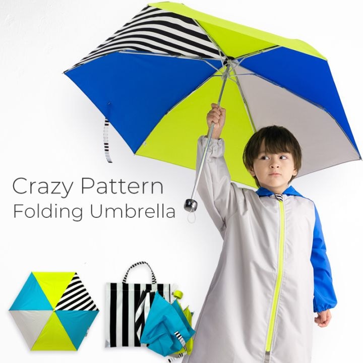 CrazyPattern 折りたたみ傘 yaw