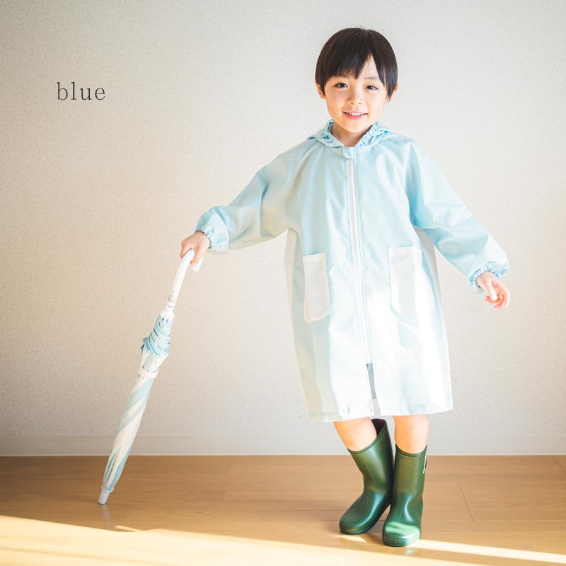 レインコート bicolor minau