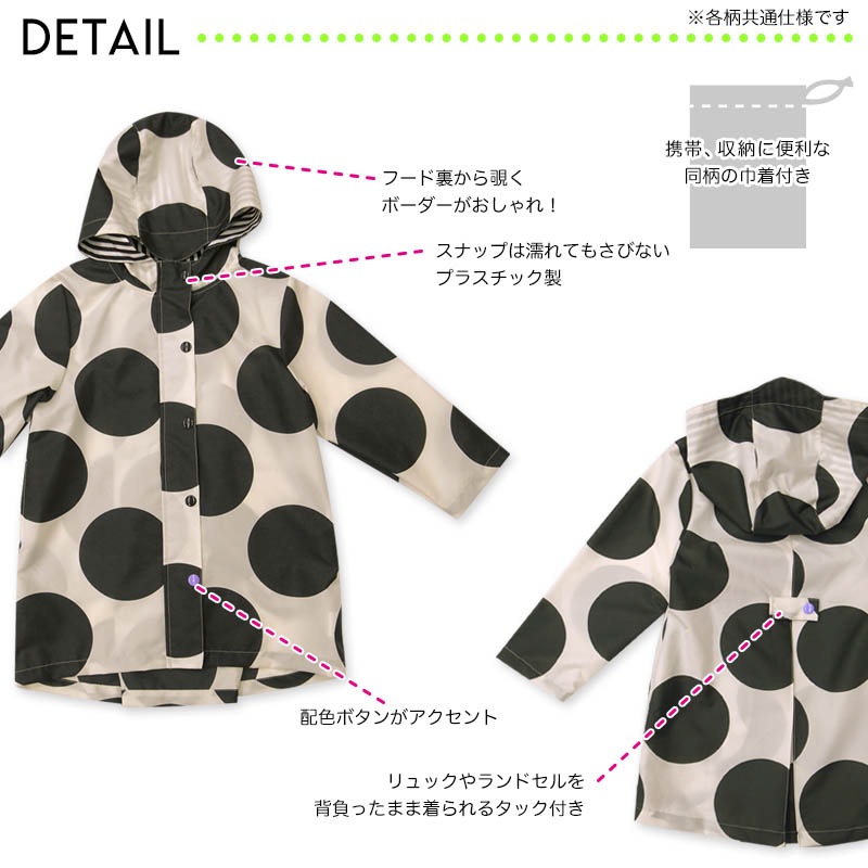 レインコート Fabhug