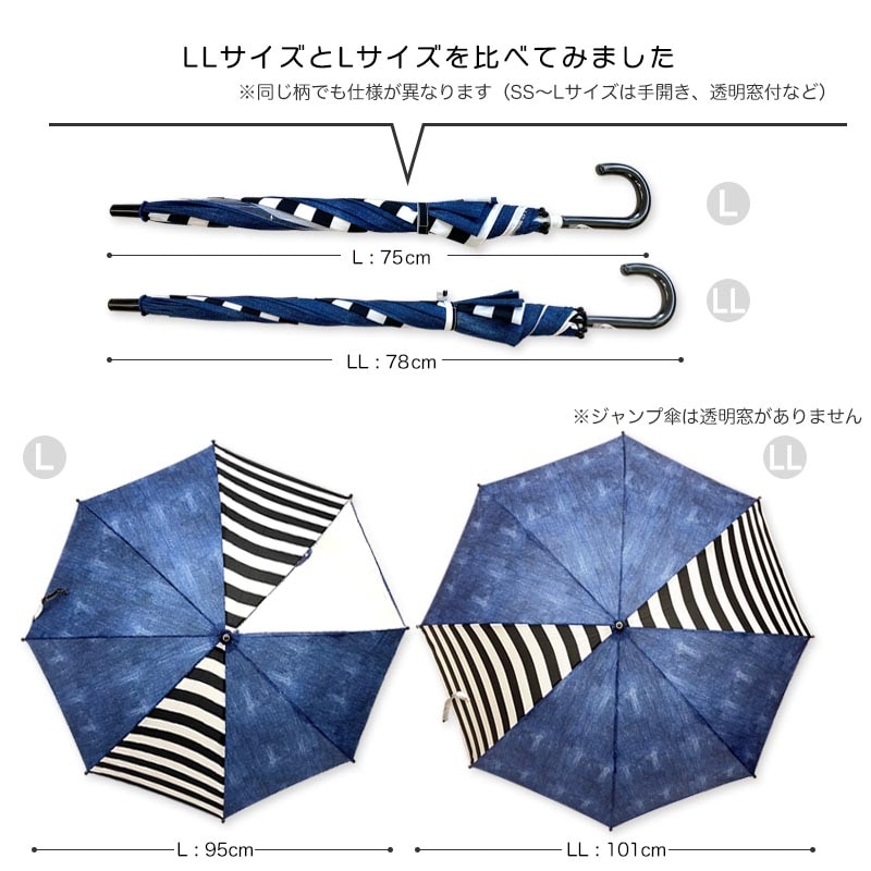 ジャンプ傘 60cm yaw