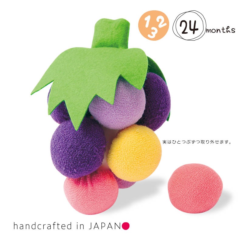 知育玩具 カラフルぶどう Coucou