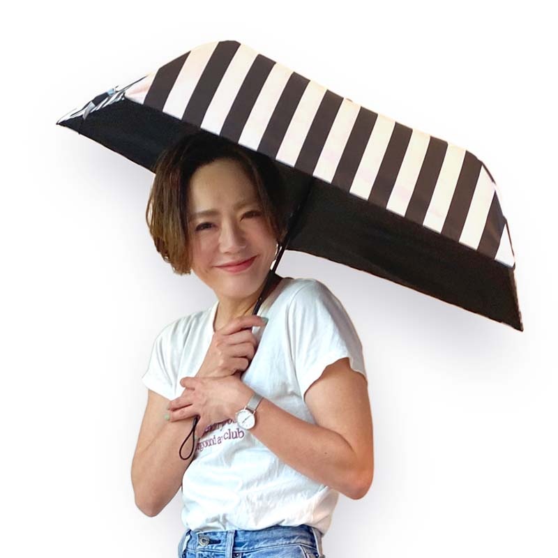 折りたたみ晴雨兼用日傘 Fabhug