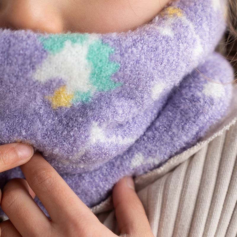 マシュマロネックウォーマー orangebonbon ZAZZYZAPS