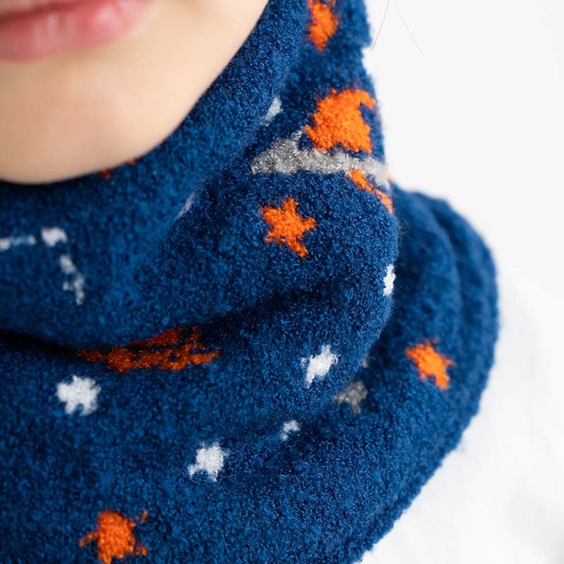 マシュマロネックウォーマー orangebonbon ZAZZYZAPS