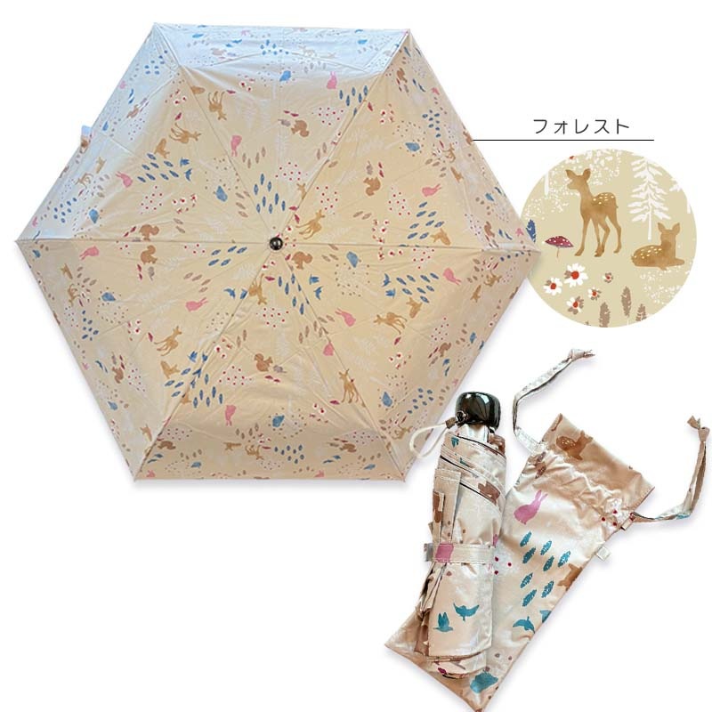 折りたたみ 晴雨兼用日傘 yaw