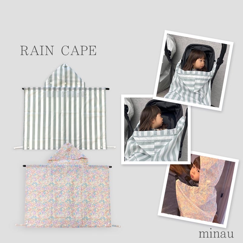 2wayレインケープ minau