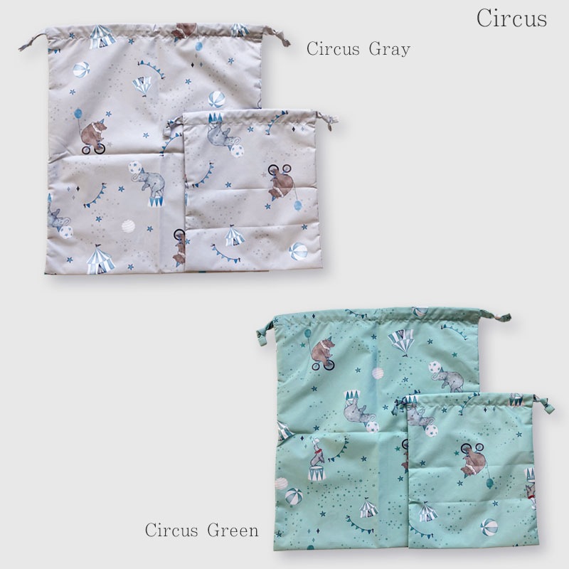 巾着袋 2点セット minau