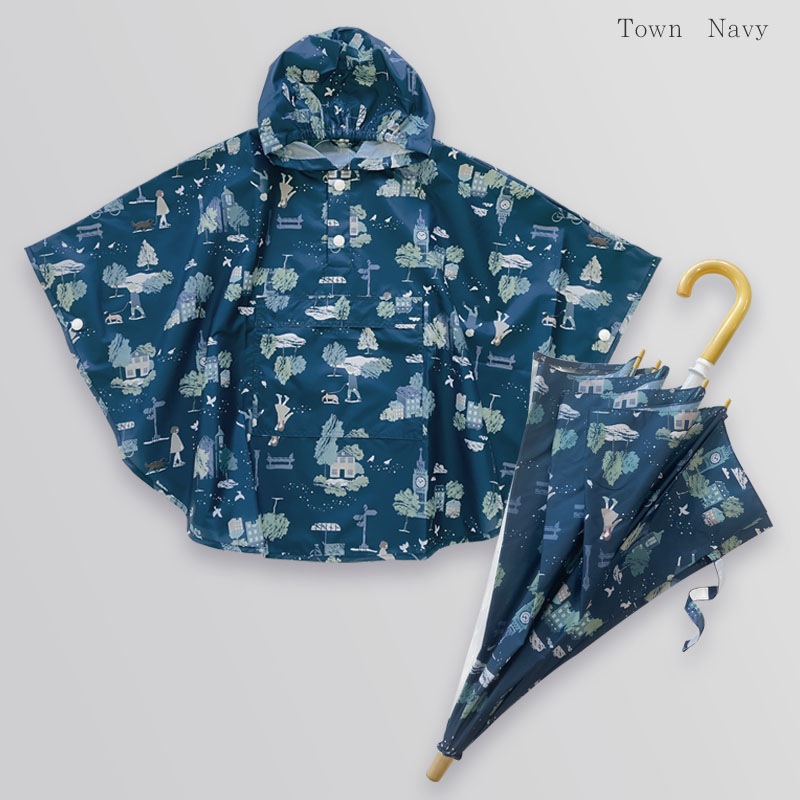 レインポンチョ minau