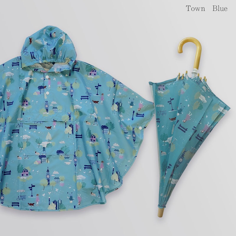 レインポンチョ minau