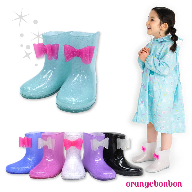 シンデレラレインシューズ orangebonbon
