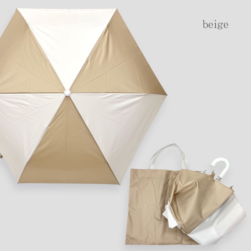 折りたたみ傘 bicolor minau