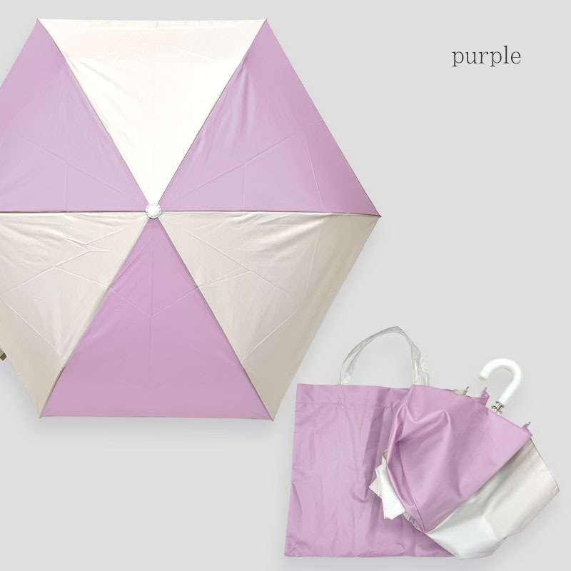 折りたたみ傘 bicolor minau