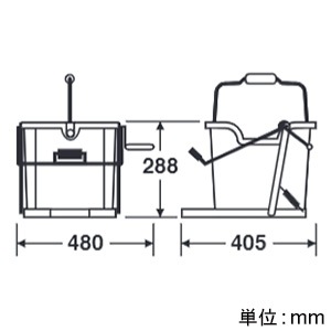 モップ絞り器 B型 ハンドルタイプ 容量14L | 掃除用品,清掃用具,掃除 モップ絞り器 B型 ハンドルタイプ 容量14L | 掃除用品,清掃用具,掃除