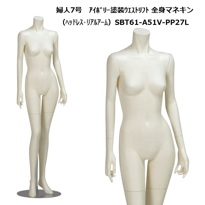 紳士マネキン ｱｲﾎﾞﾘｰ塗装 MBT61-A51V-PP27M｜トルソーヤ.COM