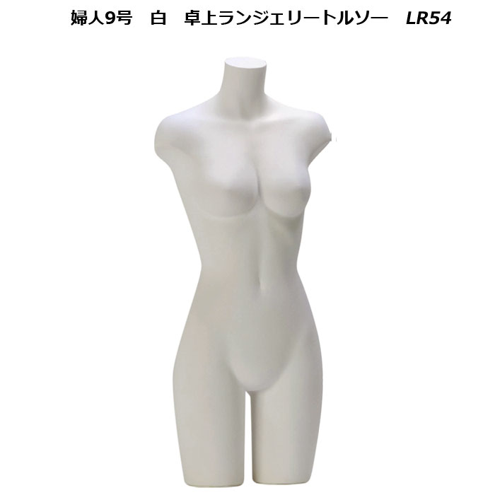 婦人9号 白艶消塗装 卓上ランジェリートルソー 再生材料使用 LR54