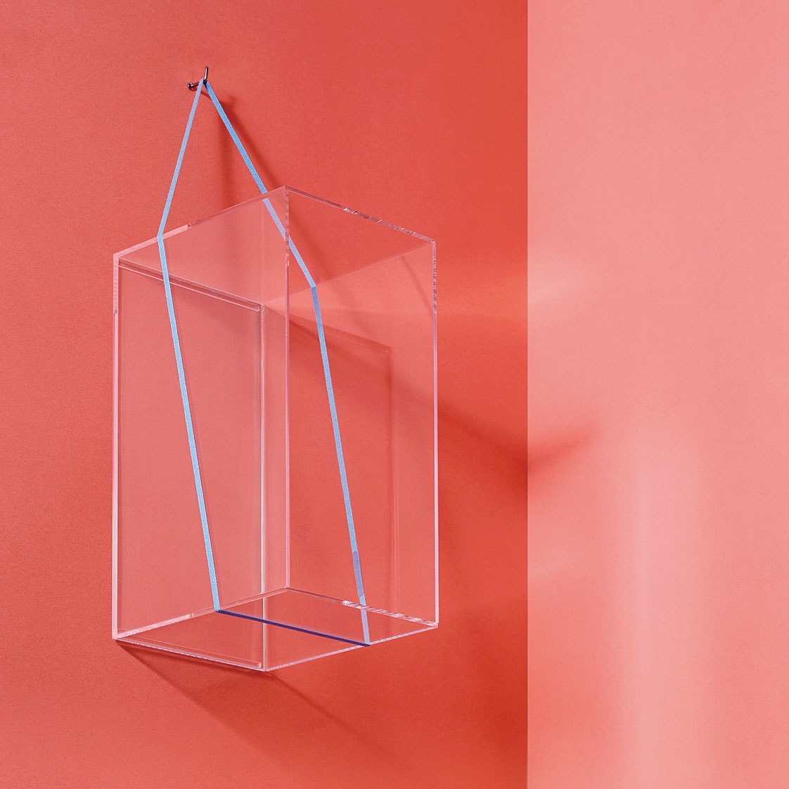 【 SOFT LOOP SHELF  】ひもで壁にモノを置くループ状のシェルフ（２本入）