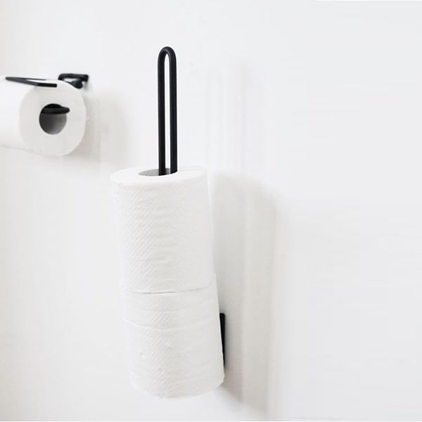 ロールペーパーを壁づけにできるバー