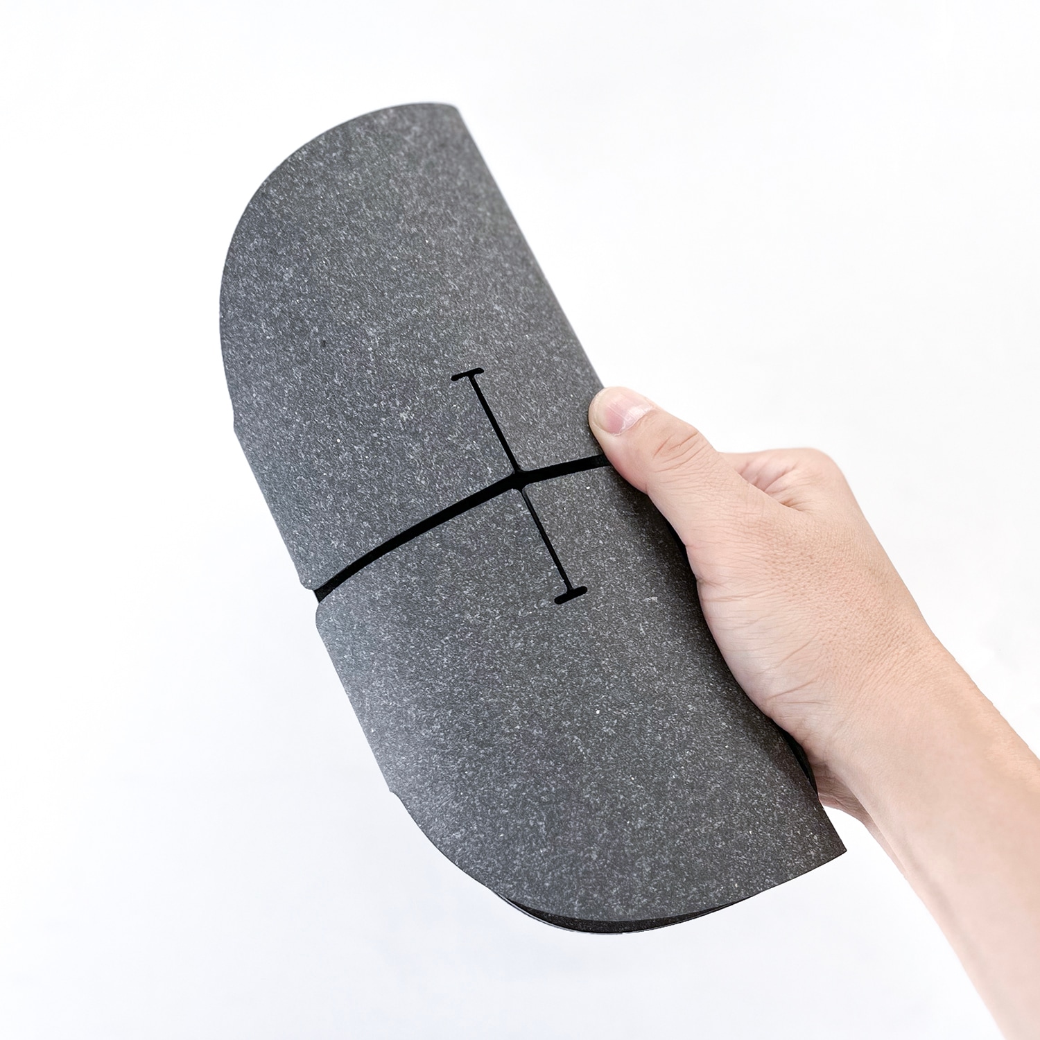 【MONOFORM SLIPPERS】整った置き姿の室内スリッパ(オープンタイプ)