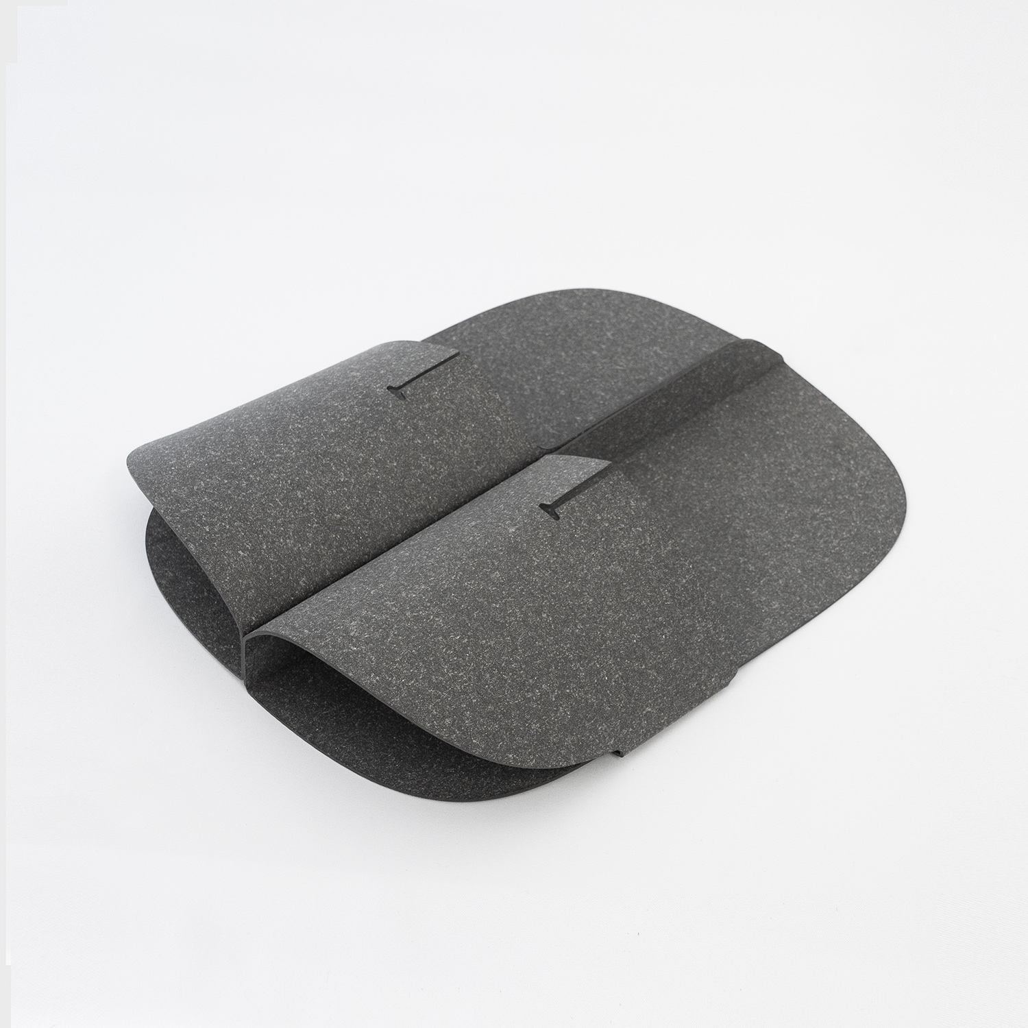 【MONOFORM SLIPPERS】整った置き姿の室内スリッパ(オープンタイプ)