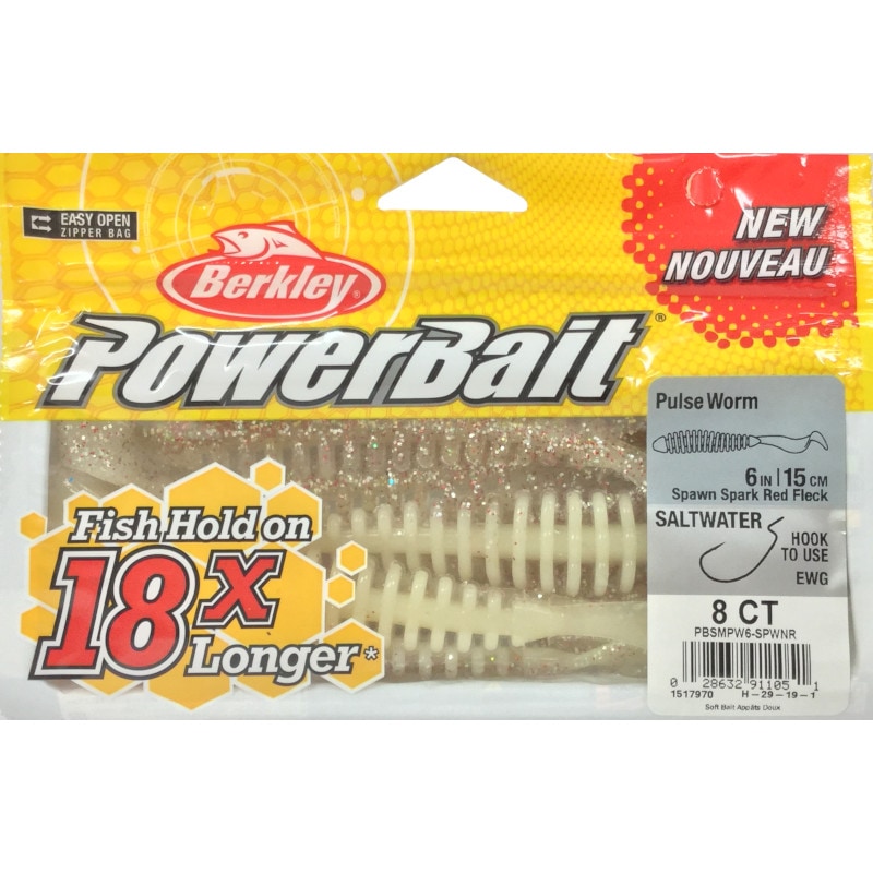 Berkley(С쥤) ѥ륹6in/15 8CT  Spawn Spark Red Fleck