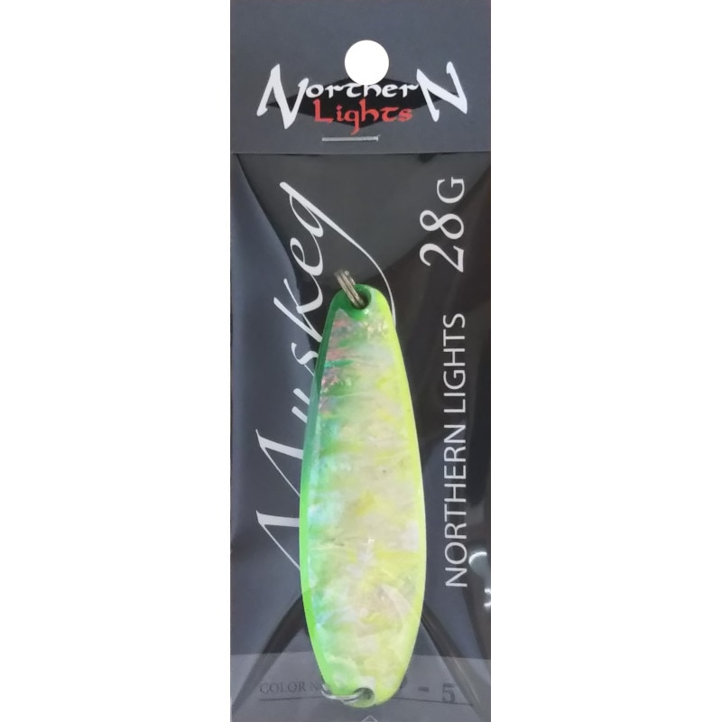 NORTHERN LIGHTS(ノーザンライツ） マスケグ 28g シェル SLD5 つり具,ルアー,ノーザンライツ イエロー