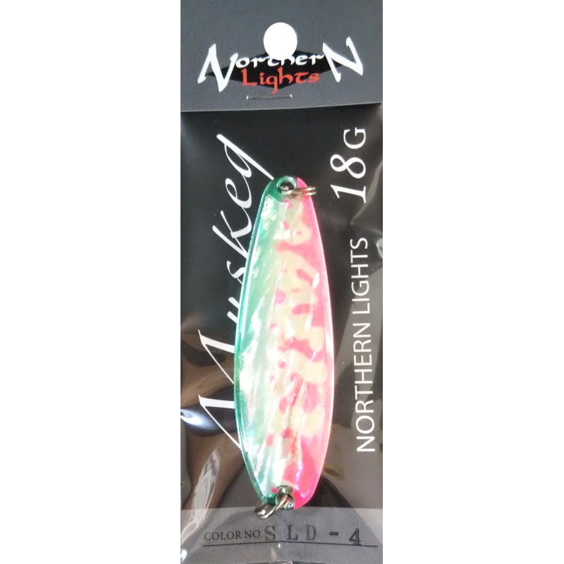 NORTHERN LIGHTS(ノーザンライツ） マスケグ 18g シェル SLD4 つり具,ルアー,ノーザンライツ イエロー