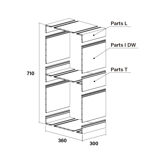 Grid Shelf 350��1��2