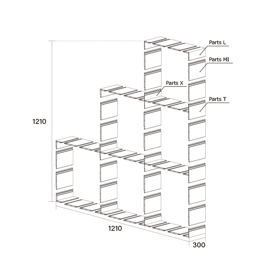 Grid Shelf 400321