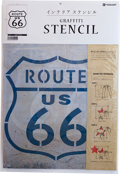 VI ����ե��ƥ����ڥ���ȥ��ƥ󥷥��ROUTE 66��SS03 PP�� 36��53cm ��Ƚ #Graffiti Paint  ���ƥ󥷥륷���� VIVID VAN