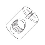 JRN家具用ボルト専用ナット【小袋セット】八幡ねじ YAHATA ネジ 通販|木工・造作・建築用ねじ|パックねじセット