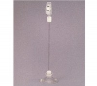 非塩ビ吸着盤 縦穴25mm ［10個 (2個×5セット)］|吸着盤・吸ばん|吸着盤