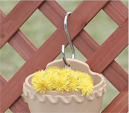 Sフック(クローム) 8×200 ［5本］Sフック |ネジ・ボルト・DIY金具の