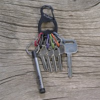 エスビナーKeyRacK＋ ステンレスシルバー［1個入x5 計 : 5個］ |Sビナ―|ナイトアイズ