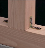 はしらどめイチロー 1P 20×55×55 ［5個］|Ｚ・構造用金物|建築金物