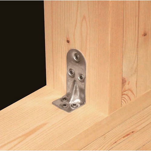 カナイ 建材 金物 スリムビルトコーナー3#四角ビス止め カナイ 建材 金物 スリムビルトコーナー75床合板用3#四角ビス止め