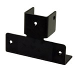 2×4金具 黒 垂れ止め金具 ［4個］2x4用ツーバイフォー金具 |ネジ 