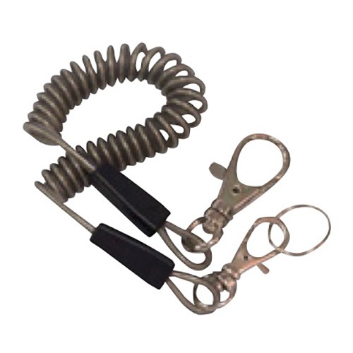 カールコード クリア ［1個］鍵・簡易錠・防犯 |ネジ・ボルト