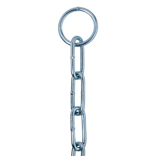 鉄用心鎖(ユニクロ) 3.8×600 ［3本］吊・ロープ・チェーン金具 |ネジ