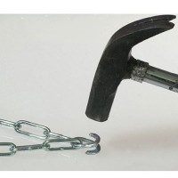 小判チェーンツギ 3mm ［10個 (2個×5セット)］|チェーン|チェーン・ワイヤ・ロープ