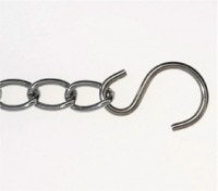 ステンレスチェーンSカン NO.15 ［10個 (2個×5セット)］|吊・ロープ金具|吊・ロープ・チェーン金具