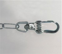 バネナスカン 中 ［5個］ #ばね|吊・ロープ金具|吊・ロープ・チェーン金具
