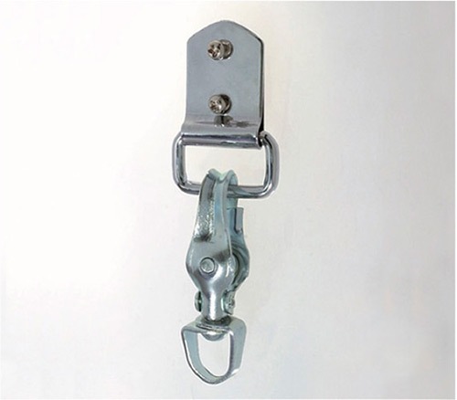 D吊金具 30 クローム ［5個］D型吊金具 |ネジ・ボルト・DIY金具の YHT