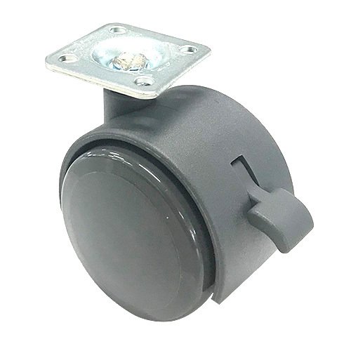 【複数台①】 105×50×44㎝ 付け木無し　ストッパー付属 双輪キャスター ストッパー付 50 ウレタン ［4個］双輪キャスター