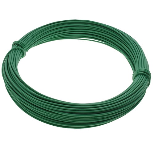 バインド線 緑 #18×50M ［3セット (50M×3セット)］番線・バインド線