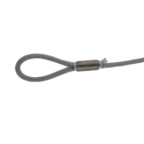 SHロープ両端クランプ SH 1-200 ［2本］ワイヤー |ネジ・ボルト・DIY