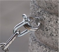 シャックル ユニクロ 25mm ［2個］|シャックル・ターンバックル|吊・ロープ・チェーン金具