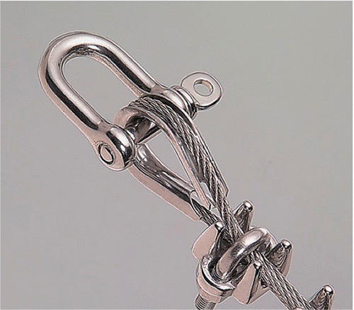 ステンレス シャックル 5 ［5個］シャックル |ネジ・ボルト・DIY金具の